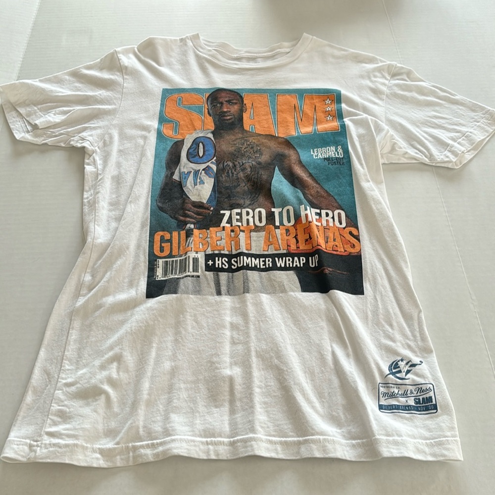 men’s small mitchell and ness shirt